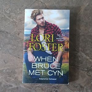 When Bruce Met Cyn by Lori Foster Contemporary Romance Paperback Novel